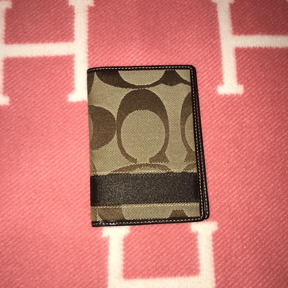 Coach Passport Case